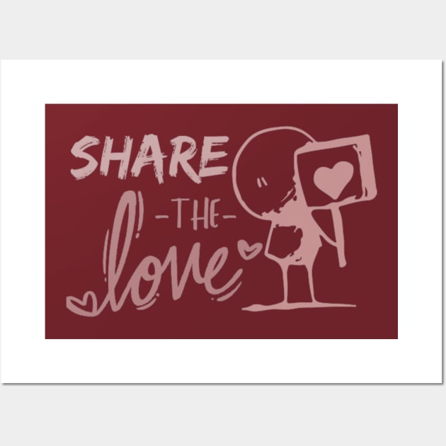 share the love Wall Art by Alexander S.